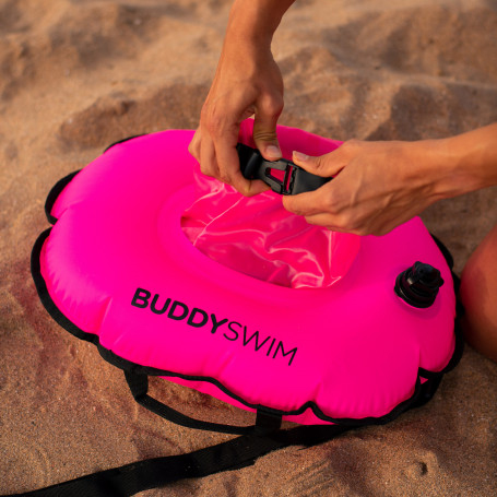 Tow float swim buoy UK visibility