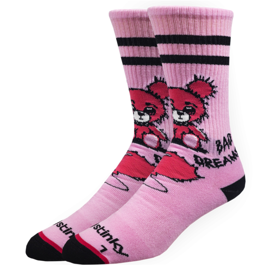 Stinky Teddy Trouble Lifestyle Skate Socks