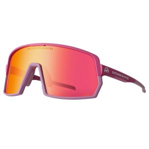 Outdoor Master PHOENIX X ZEISS Lens Sports Sunglasses - Purple / Pink